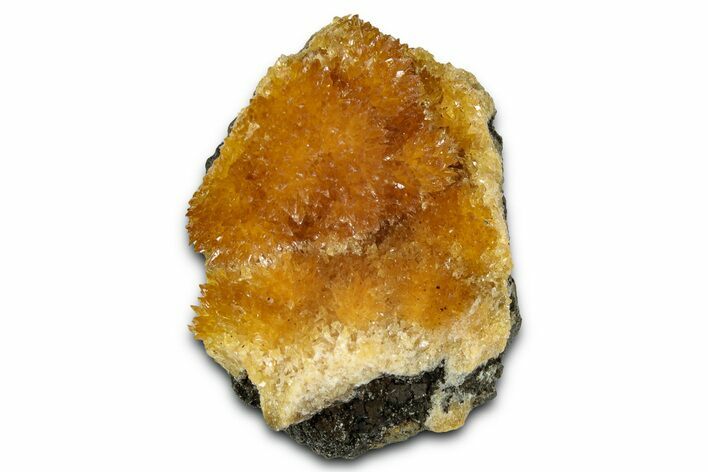 Intense Orange Calcite Crystal Cluster - Poland #332025